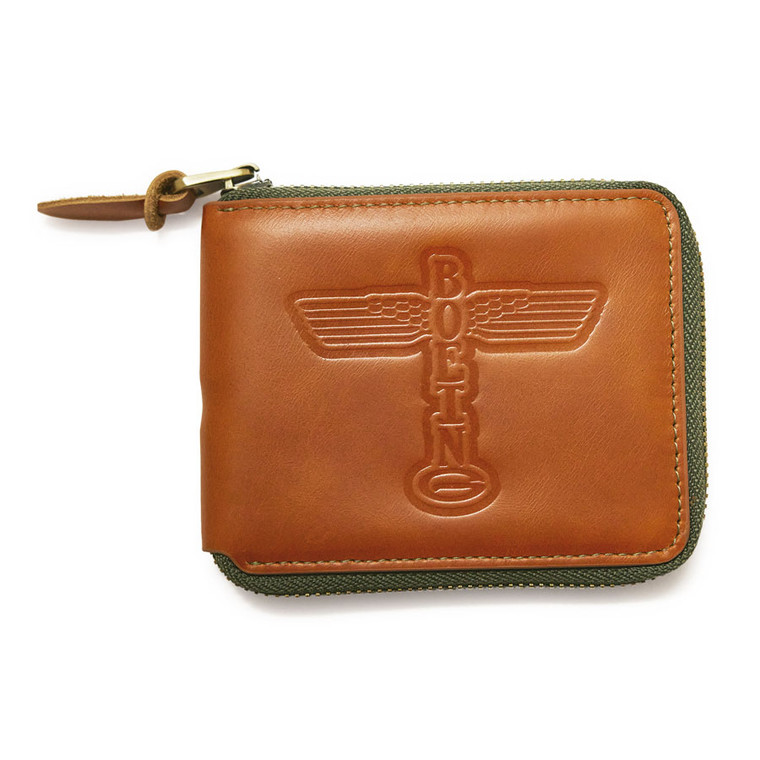 BOEING ZIPPER WALLET
