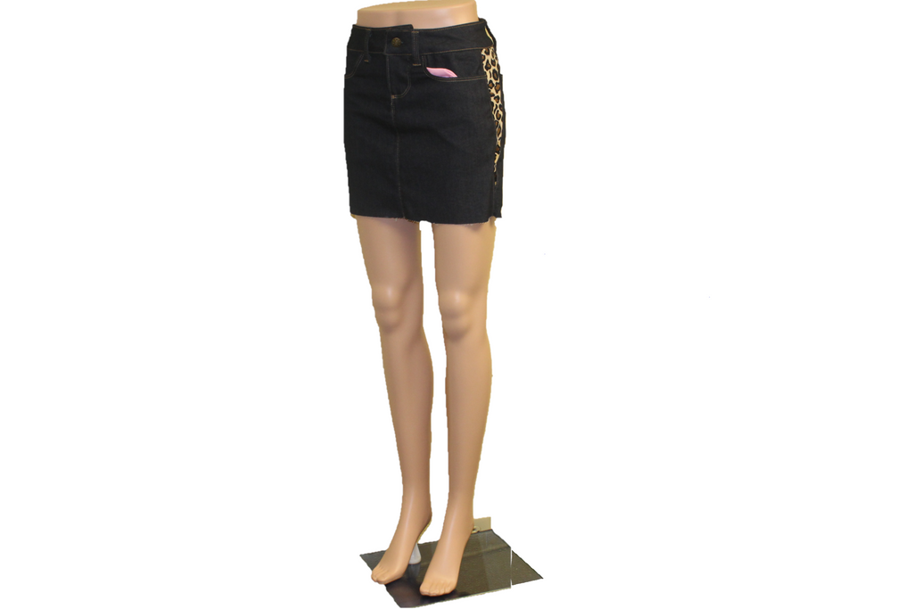 Denim Skirt Made in the USA   |  Women  |  Straight Cut  |  Short  |  Classic 2
