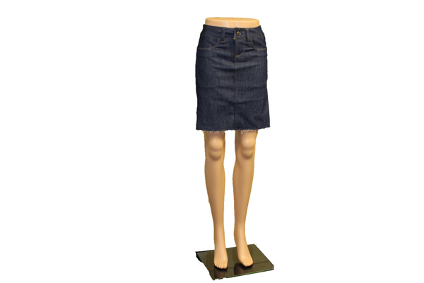 Denim Skirt Made in the USA   |  Women  |  Straight Cut  |  Regular  |  Classic 2