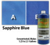 Water Reducible Concentrated (WRC) Concrete Stain - Sapphire Blue 32oz