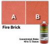 Water Reducible Concentrated (WRC) Concrete Stain - Fire Brick 8oz