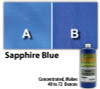Water Reducible Concentrated (WRC) Concrete Stain - Sapphire Blue 8oz