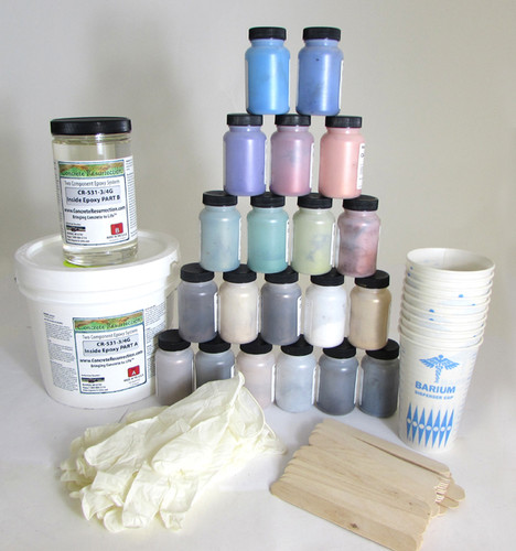 Liquid Nebula Metallic Pigment for Epoxy -Starter Kit