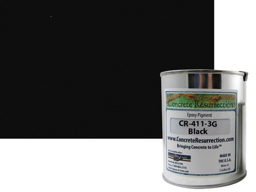 Solid Color Epoxy Pigment - Black for 3 Gallon Epoxy Kit