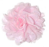 Rosette fabric flowers - Light Pink