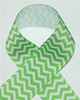Bright Green Chevron Ribbon