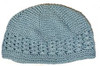 Blue Crochet Kufi Caps