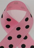 Pink with Black Polka Dots