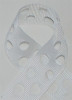 White Dots Cut Outs Grosgrain Ribbon