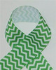 Apple Green Chevron Ribbon