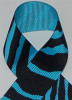 Turquoise Zebra Printed Ribbon. Great for hair bows, cheer bows,craft ribbon and more