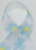 Daisy Blue Grosgrain Ribbon