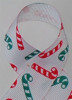 Candy Cane Printed Grosgrain Ribbon