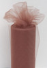 Brown Tulle Fabric