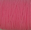 Pink Skinny Elastic for sewing, baby headbands and available in 24 colors