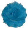 Light Blue Shabby Chiffon Flowers