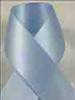 Millennium Blue Single Faced Satin Ribbon