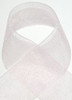 White Glitter Sheer 1.5 inch width ribbon