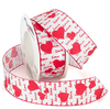 Amore Red - wired sheer