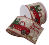 Holiday Vintage Truck Wired Ribbon #7857.60/10-699