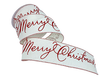 Merry Christmas Wired Ribbon # 7825.60/10-609