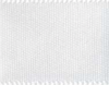 Off White Double Faced Satin Ribbon #000