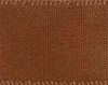 Golden Brown Double Faced Satin Ribbon #846