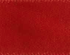 Red Single Faced Satin Ribbon #250