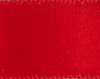 Poppy Red Single Faced Satin Ribbon #235