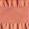 Peach Double Ruffle Ribbon #034