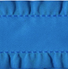Royal Blue Double Ruffle Ribbon #614