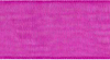 Cerise Sheer Organdy #606