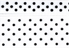 White and Black Swiss Dots #601