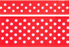 Neon Orange Swiss Dots #600