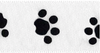 Paw Print Satin #613
