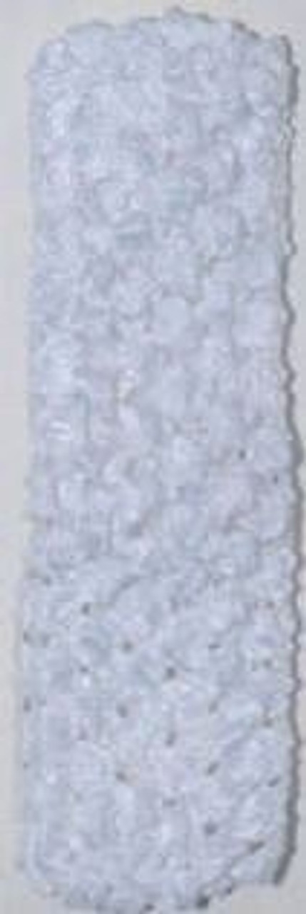 White Crochet Headband