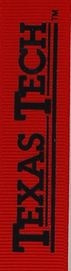 Texas Tech College Ribbon