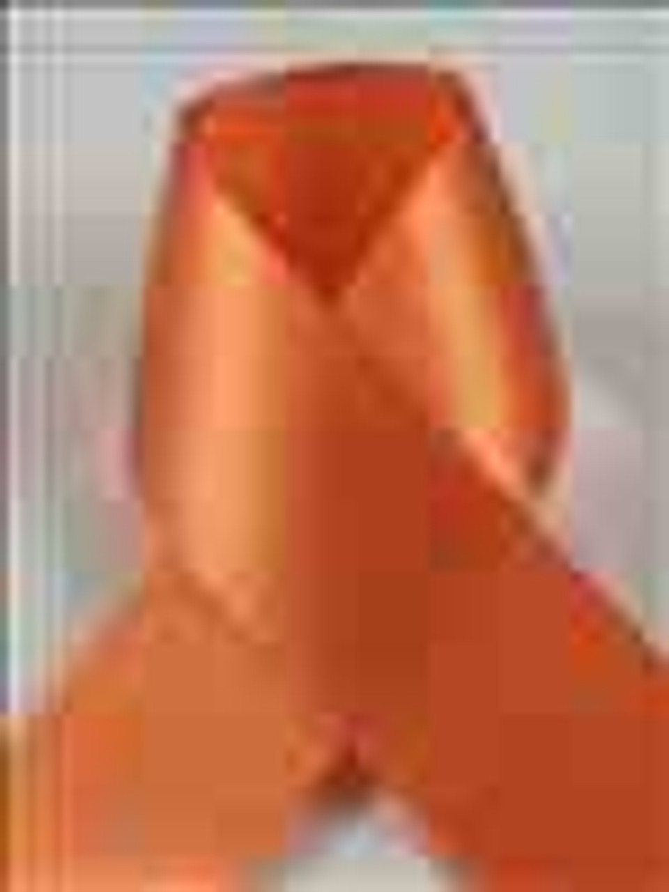 Papaya Satin Ribbon