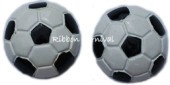 flat soccer ball