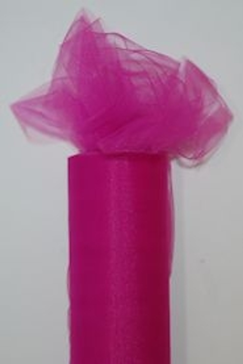 Pink Tulle Ribbon Goodie Bags