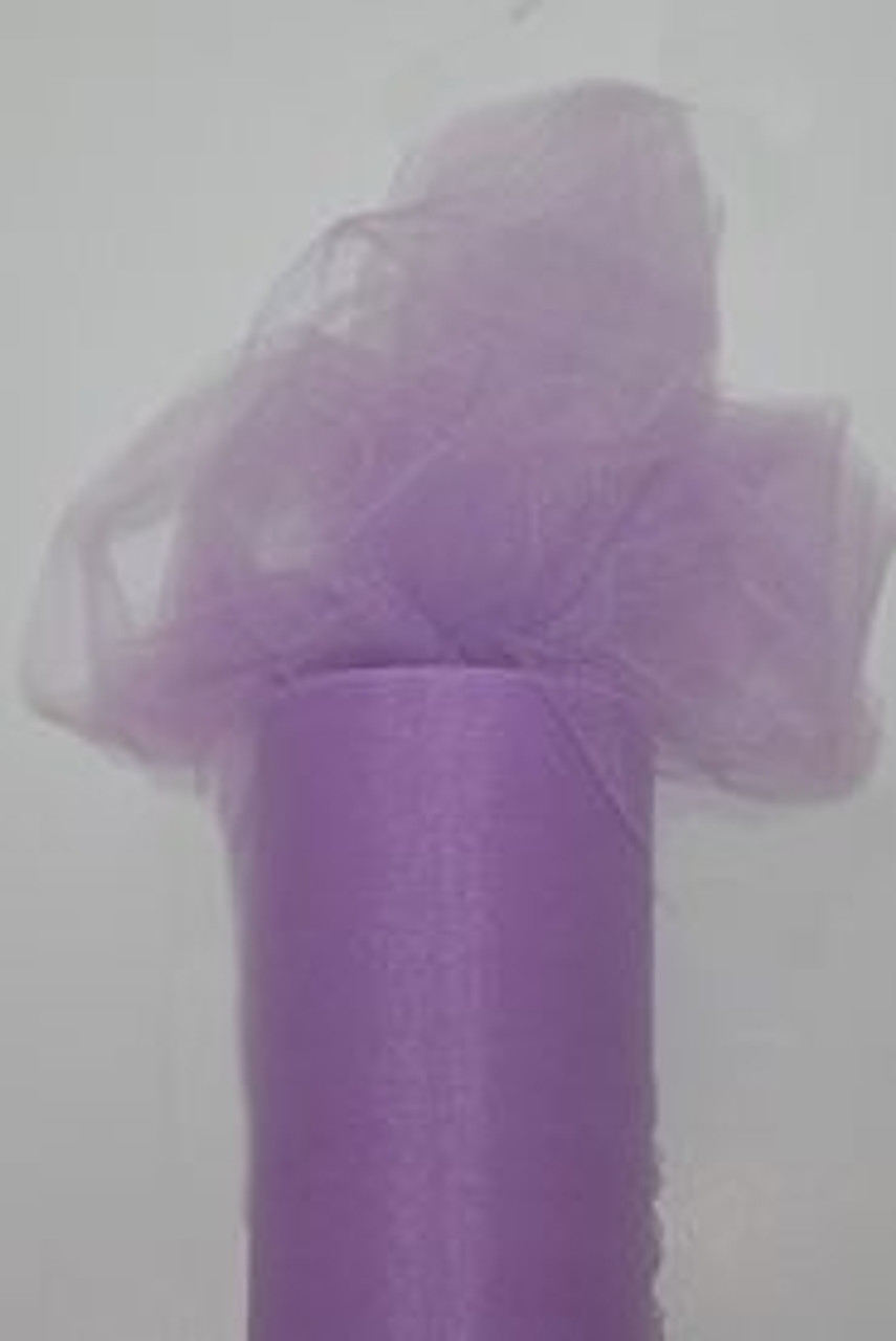Lt. Purple Tulle Fabric