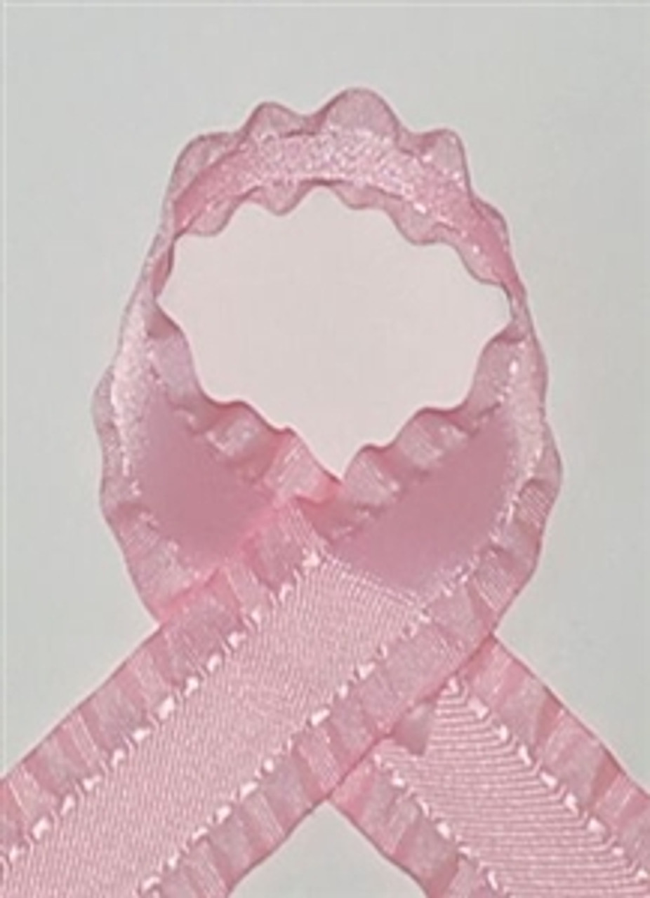 Ruffle Ribbon - Pink Ribbon - Ruffle Hair Ribbon