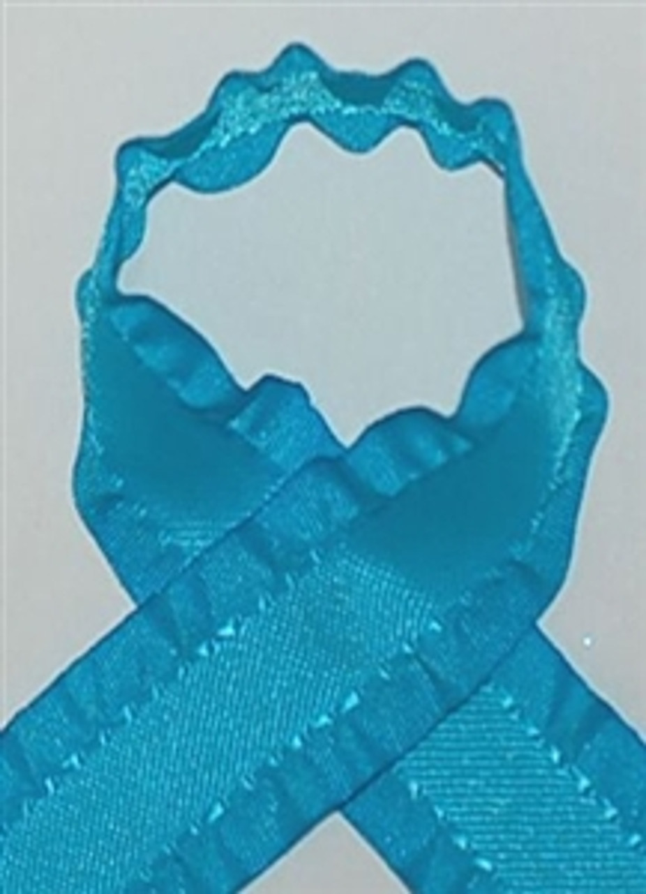 Turquoise Ruffle Ribbon