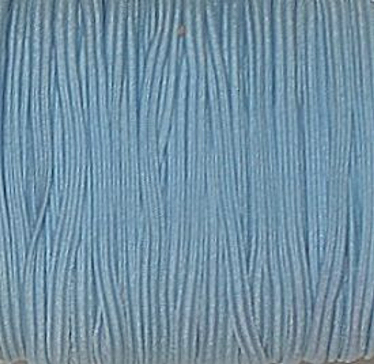 Light Blue 1/8 Skinny Elastic