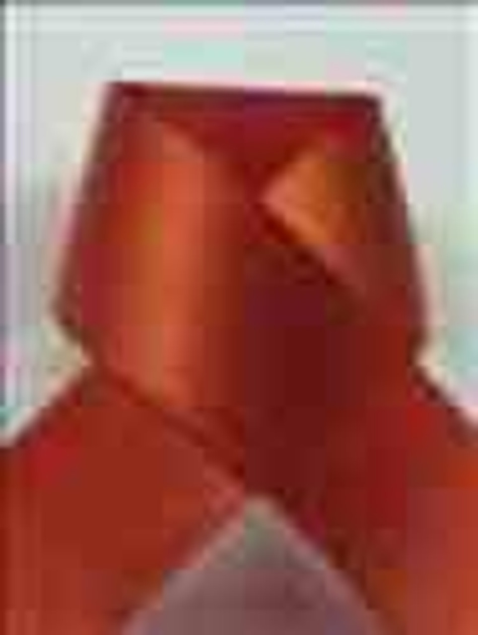 Rust Double Faced Satin Ribbon for Weddings and Crafts.