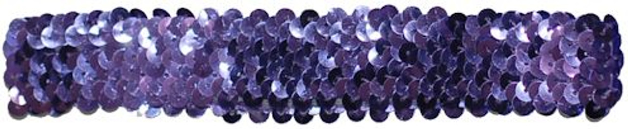 Lt Purple Sequin Stretch Headbands for dance wear. Our Headbands Shine in your hair and look spectacular. Great pricing on Dance wear.