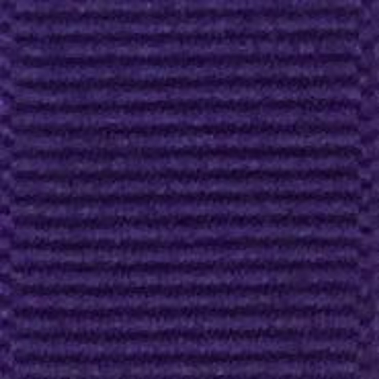 Regal Purple Offray Grosgrain Ribbon