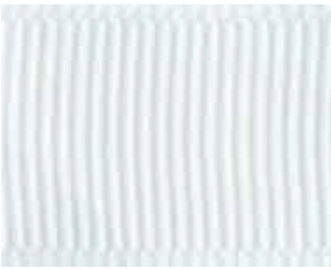 White Grosgrain Ribbon #029