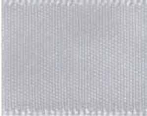 Shell Grey Double Faced Satin Ribbon #007