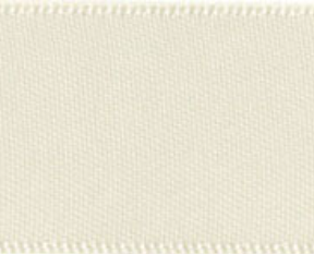 Bridal White Double Faced Satin Ribbon #003